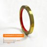 Fita Metalizada Auto Colante Pvc 15mm P Decoração de Móveis e Paredes Dourado 10m - 2