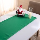 Ver imagem 1 de Caminho de Mesa Basic Liso 1 Peça 1,30m X 40cm Decorativo Tecido Oxford Verde 100% Poliéster