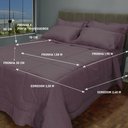 Ver imagem 4 de Edredom Cama Casal Queen com Jogo de Lençol Meia Estação