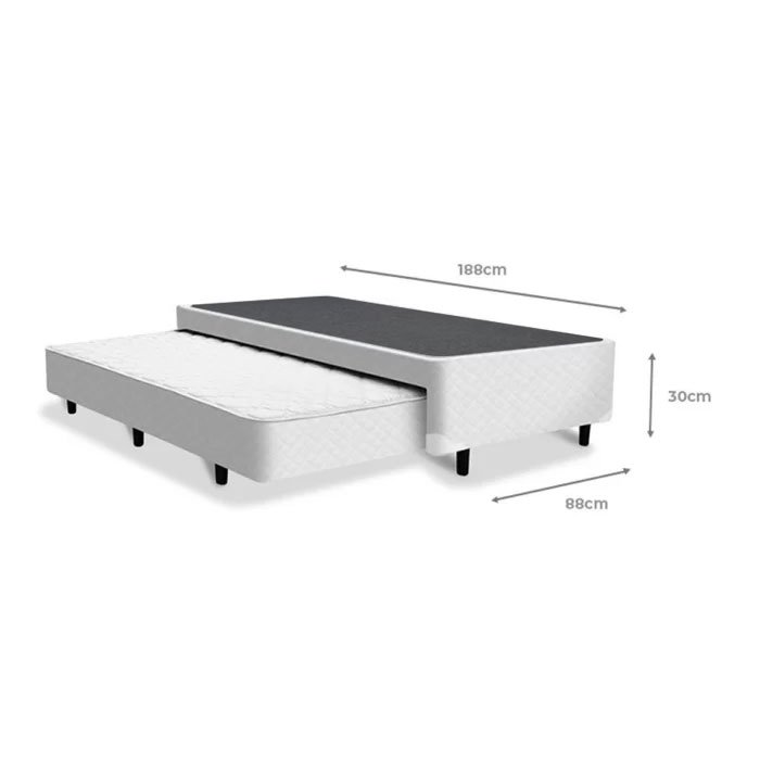 Base Box Bicama Molejo Basic Solteiro Yescasa - 3