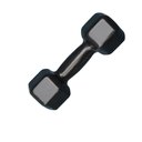 Ver imagem 1 de Halter Sextavado Emborrachado 5kg Academia Treino Musculação