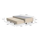 Ver imagem 3 de Bicama Molejo Basic solteirão Mescla Yescasa