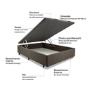 Ver imagem 3 de Box Bau Basic Abertura Frontal 