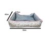 Cama Caminha Pet Confortavel Aconchegante Macio Espaçoso Animal de Estimaçao Lavavel Resistente - 3