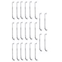 Ver imagem 1 de Kit 72 Unid. Alça de Apoio Inox 70cm Barra de Apoio Acessibilidade Idoso Gestante Banheiro Anti Qued