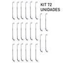 Ver imagem 2 de Kit 72 Unid. Alça de Apoio Inox 70cm Barra de Apoio Acessibilidade Idoso Gestante Banheiro Anti Qued