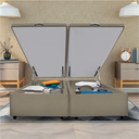 Ver imagem 1 de Box Bau Basic Bi-partido Queen