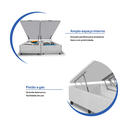 Ver imagem 5 de Box Bau Basic Bi-partido Queen