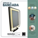 Ver imagem 6 de Espelho Retangular 70x50 Iluminado Led 3 Cores Bancada Duplo
