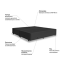 Ver imagem 2 de Box Italian Bi-partido Queen Yescasa