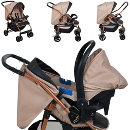Carrinho de Bebe Burigotto Rio K Bebe Conforto Base Mon Amour - 3