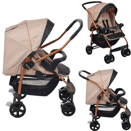 Carrinho de Bebe Burigotto Rio K Bebe Conforto Base Mon Amour - 2