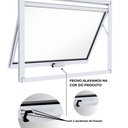 Ver imagem 3 de Janela de Alumínio Máximo Ar 60x60cm Lucasa Ideale Branco