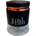 Ver imagem 3 de Frasco Pote Tea de Vidro Porta Mantimentos Tampa Hermético