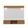 Painel para Tv até 65 Polegadas Ripado e Led Azaléia Cabecasa Madeiramadeira - 3