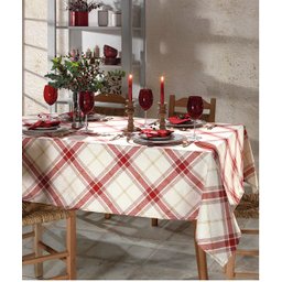 Toalha de Mesa Quadrada 4 Lugares Celebra Natal 99 Dohler - 1