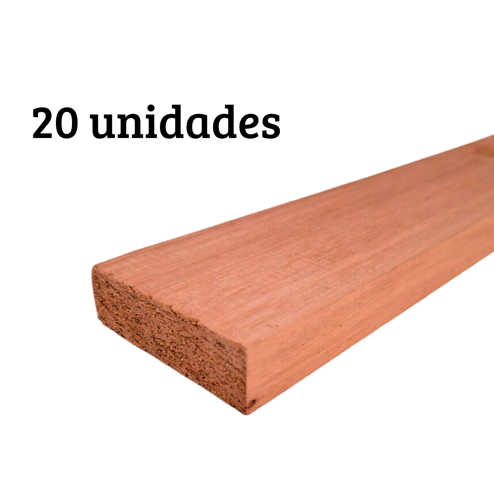 20 Ripas Sarrafos Eucalipto 2x7x70cm Aplainado Artesanato - 3