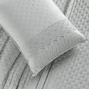 Ver imagem 3 de Cobre Leito Casal Padrão Nobless 200 Fios 3 Peças - Cinza Geada