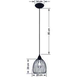 Pendente Aramado Balloon Branco Sala Quarto Cozinha Banheir - 2