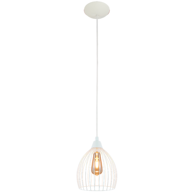Pendente Aramado Balloon Branco Sala Quarto Cozinha Banheir Pendente Aramado Balloon Branco Sala Quarto Cozinha Banheir