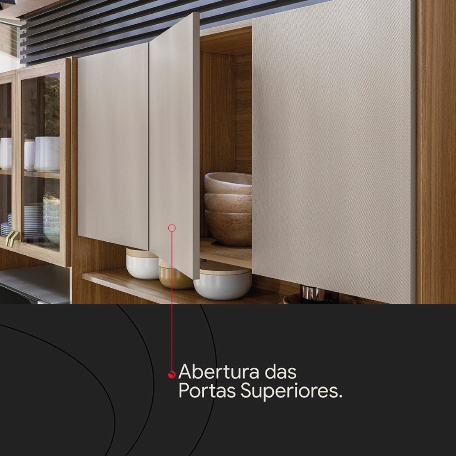 Cozinha Compacta 10 Portas 2 Gavetas Amora - 8