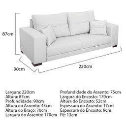 Sofá 2 Lugares Madri Suede - Amarena Móveis Sofá 2 Lugares Sofás Branco - 4 Sofá 2 Lugares Madri Suede - Amarena Móveis Sofá 2 Lugares Sofás Branco - 4