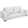 Sofá 2 Lugares Madri Suede - Amarena Móveis Sofá 2 Lugares Sofás Branco - 1