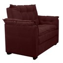 Ver imagem 3 de Sofá 2 Lugares Confortável Pequeno 140cm Small Cores Herrero Cor:Marsala