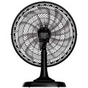 Ver imagem 3 de Ventilador de Mesa 50 Cm Turbo 10 Pás 150w Oscilante 3 Velocidades 220v Preto Ventisol 17599