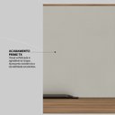 Ver imagem 7 de Armário Aéreo 70cm 1 Porta Firenze Marrom/Amêndola Touch/Nude Prime