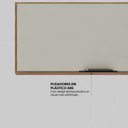 Ver imagem 6 de Armário Aéreo 70cm 1 Porta Firenze Marrom/Amêndola Touch/Nude Prime