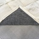 Ver imagem 3 de Tapete de Couro Branco 1,70x2,20 com Bordas Peça 10x10cm