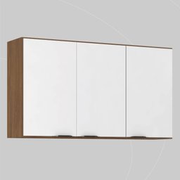 Armário Aéreo 120cm 3 Portas Firenze - 3