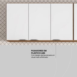 Armário Aéreo 120cm 3 Portas Firenze - 8