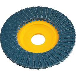 Flap Disc 4.1/2 G60 Costado Pvc Reto para Aço Carbono e Ino - 4