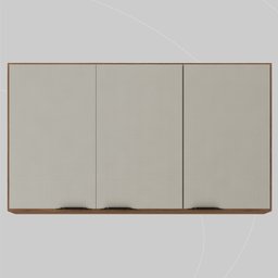 Armário Aéreo 120cm 3 Portas Firenze - 2