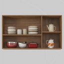 Ver imagem 4 de Armário Aéreo 120cm 3 Portas Firenze