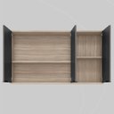 Ver imagem 6 de Armário Aéreo 120cm 3 Portas Firenze