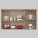 Ver imagem 5 de Armário Aéreo 120cm 3 Portas Firenze