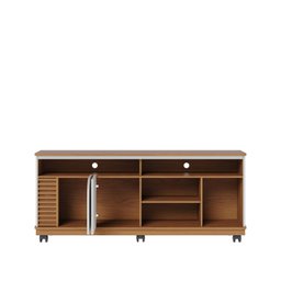 Rack Ripado para TV até  65 Polegadas com Rodízio 2 Portas Jurere 150cm - 4