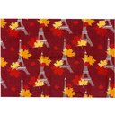 Ver imagem 1 de Porta Travesseiro Oportunity Martelado 50x70 Vermelho Paris