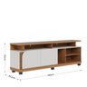 Rack para TV até  75 Polegadas com Rodízio 2 Portas Jurere 180cm - 3