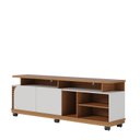 Ver imagem 7 de Rack Ripado para TV até 75 Polegadas com Rodízio 2 Portas Jurere 180cm