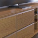 Ver mais imagens de Rack Para TV até 70 Polegadas 2 Portas Pés Madeira Maciça Noronha