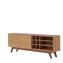 Ver imagem 7 de Rack Para TV até 70 Polegadas 2 Portas Pés Madeira Maciça Noronha