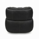 Ver imagem 7 de Poltrona Decorativa Cheval Giratória 360° em Couro Livintus Leather