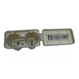 Caixa Plastica 2 Pilhas para Aquecedor - Inova - 5