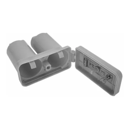 Caixa Plastica 2 Pilhas para Aquecedor - Inova - 6