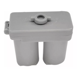 Caixa Plastica 2 Pilhas para Aquecedor - Inova - 1