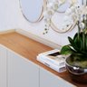 Buffet para Sala de Jantar 3 Portas Jurerê Off White com Freijó - 8